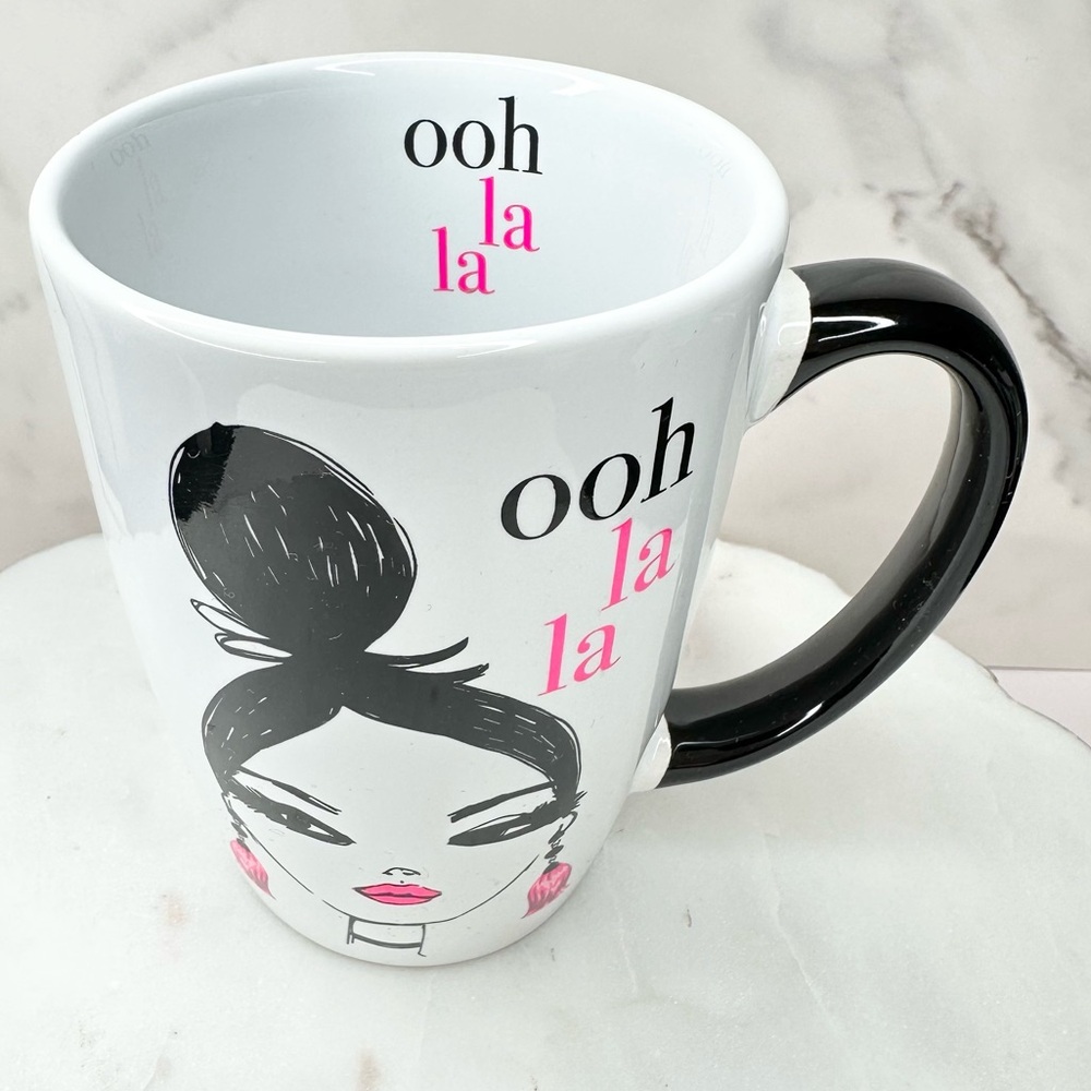 Sip of Art Ceramic 15 oz Mug Ooh La La NWOT - Picture 3 of 6